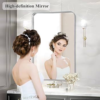 Amazon.com: Fabuday Bathroom Wall Mirror Rectangle - 36x24